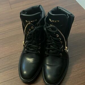 Balmain combat boots